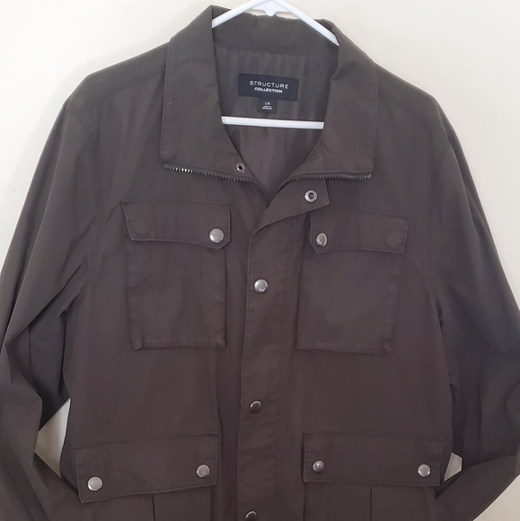 RUCTURE COLLECTION Military  olive green Jacket 60 - Picture 1 of 4
